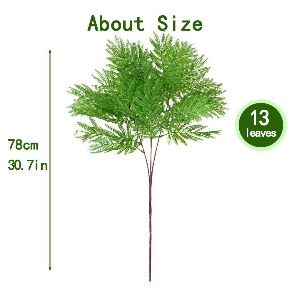 Artificial plant green