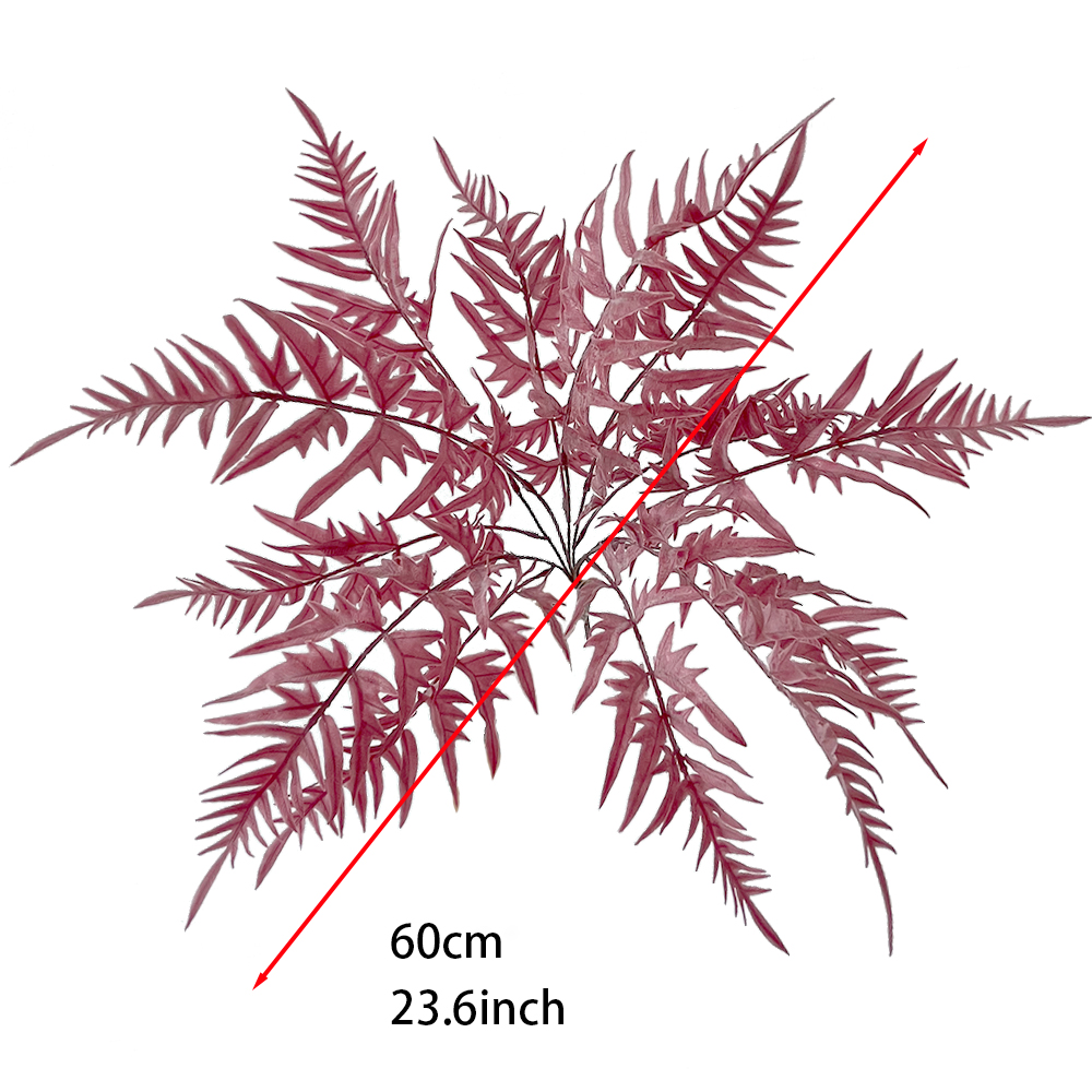 Artificial colorful plants