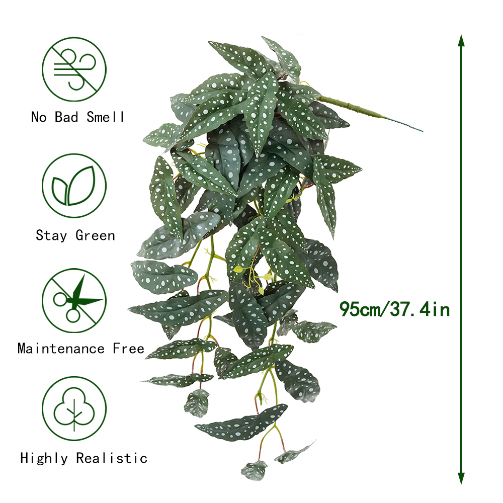 Artificial plant wall hanging