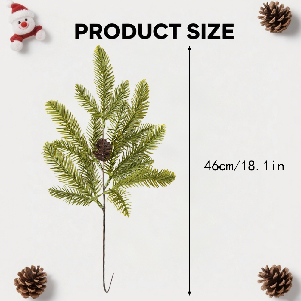 Christmas Floral Pine Cones