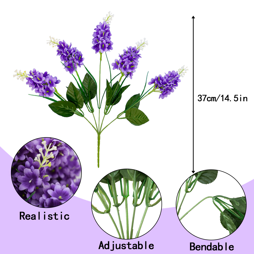 Simulation lavender flower