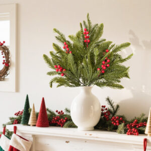 Christmas Floral Pine Cones