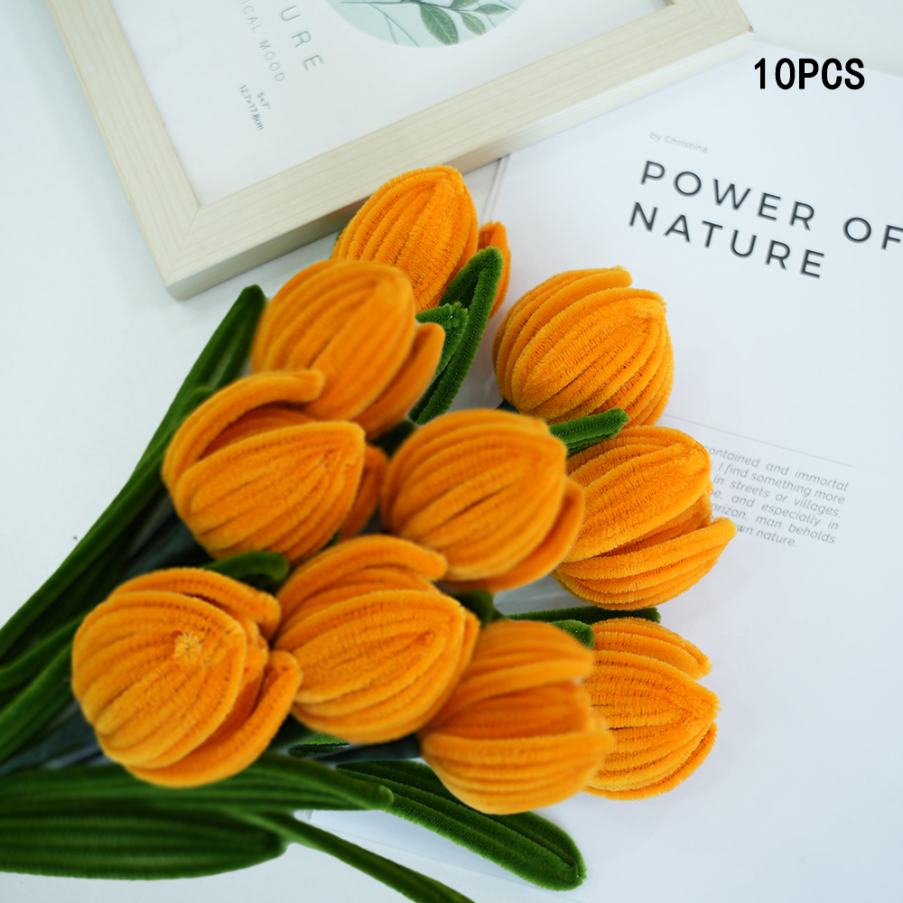 Tulip twist stick flower