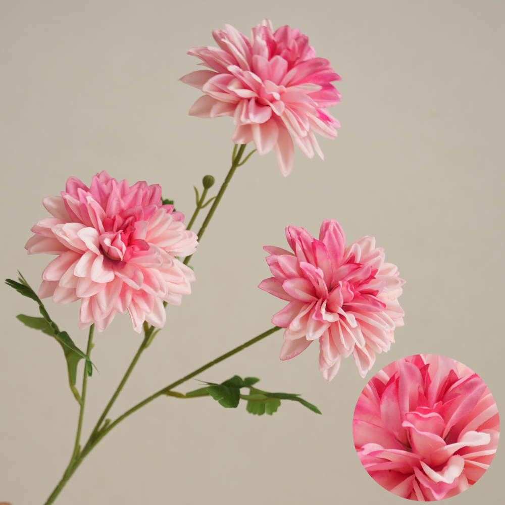 Artificial dahlia flower