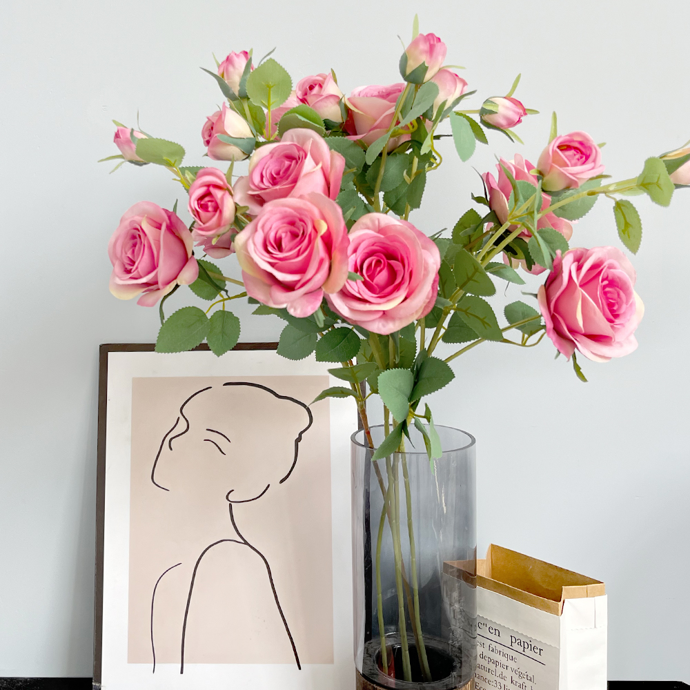 Simulated Single Rose