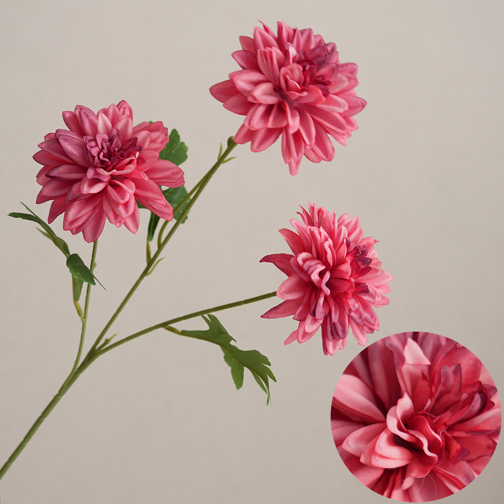 Artificial dahlia flower