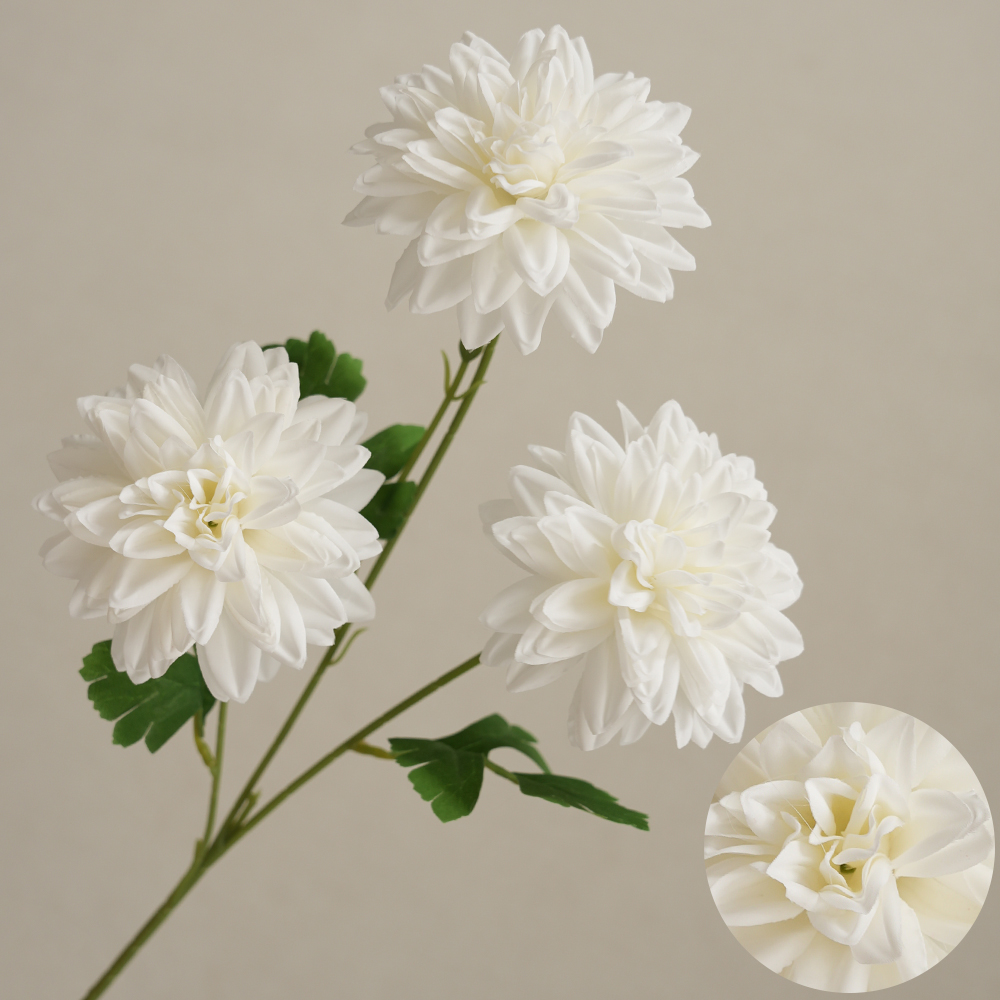 Artificial dahlia flower