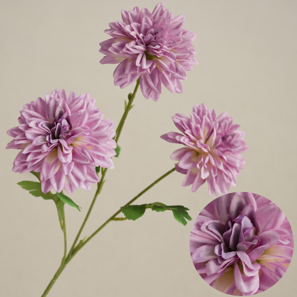 Artificial dahlia flower
