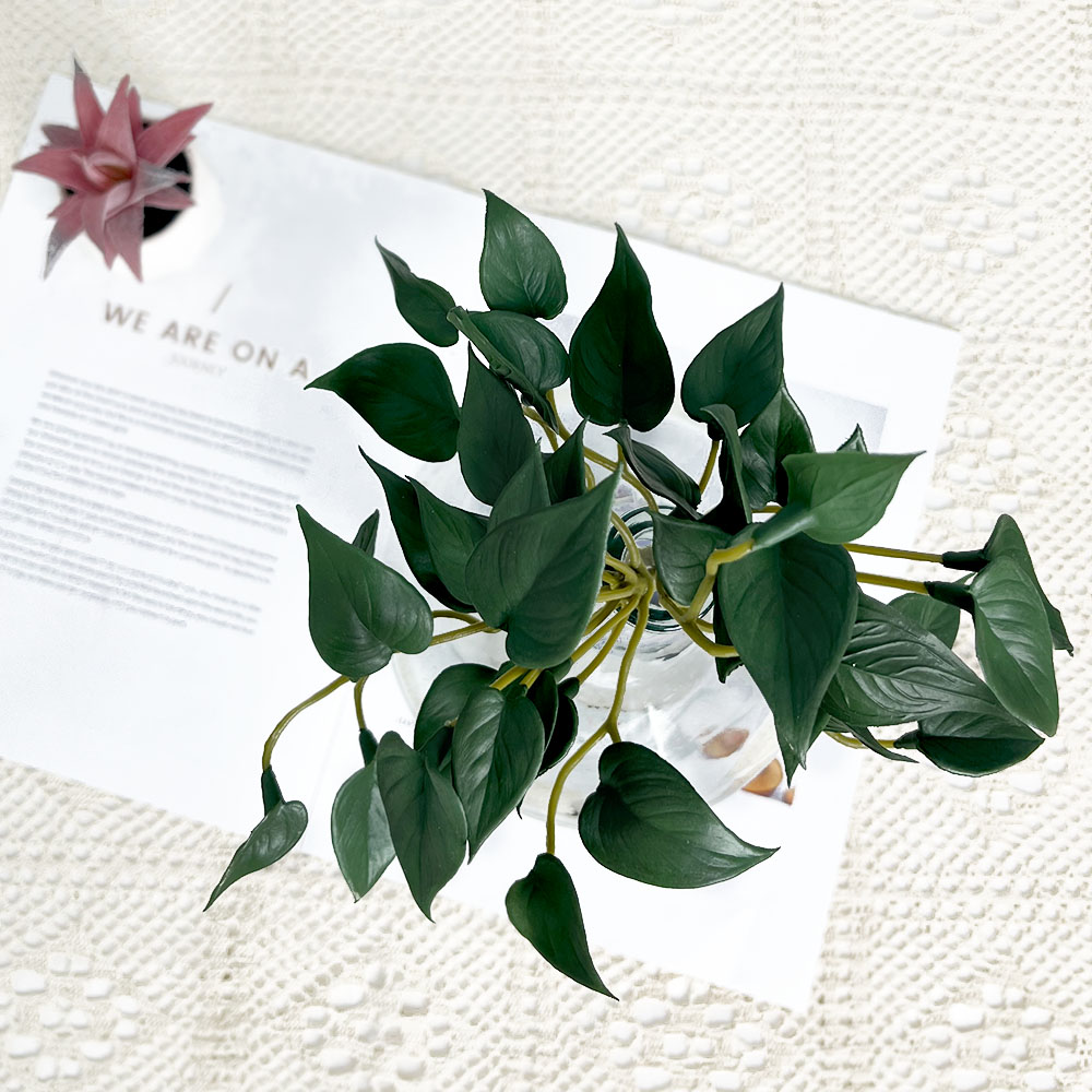 Soft Glue Artificial Plant Green