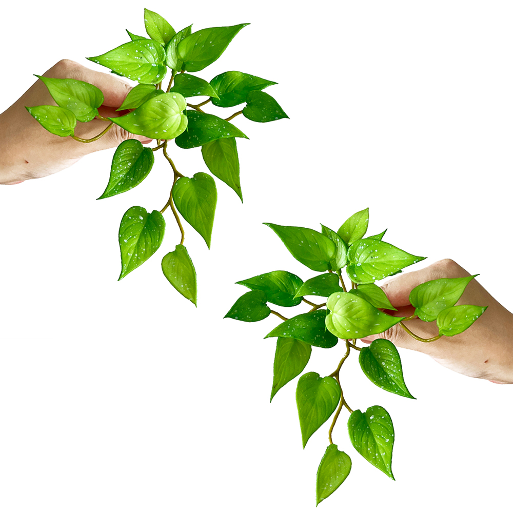 Soft Glue Artificial Plant Green