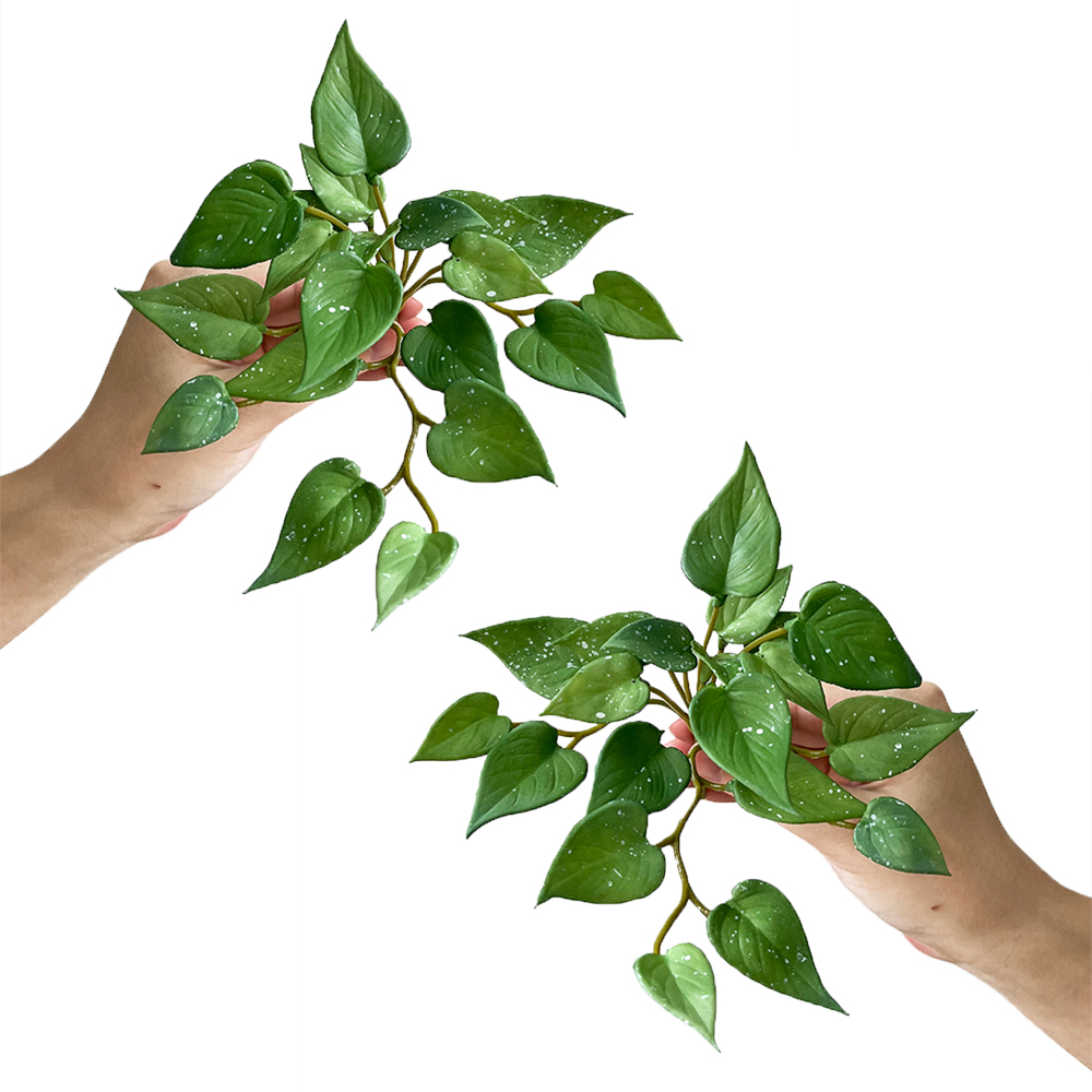 Soft Glue Artificial Plant Green