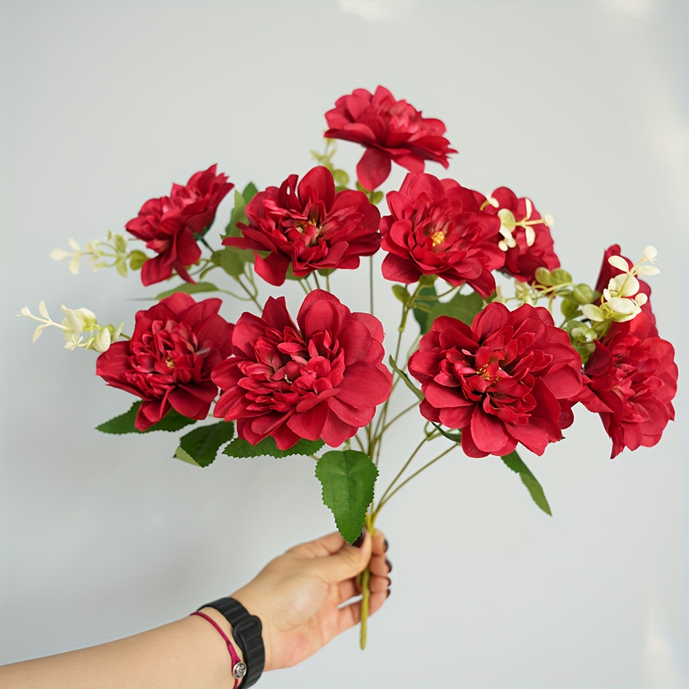 Artificial Dahlia Flowers