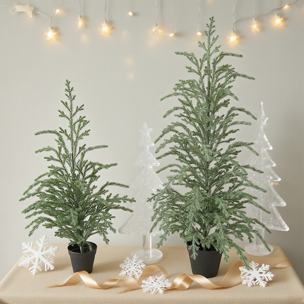 组合3 Artificial Pine Needle Christmas Trees