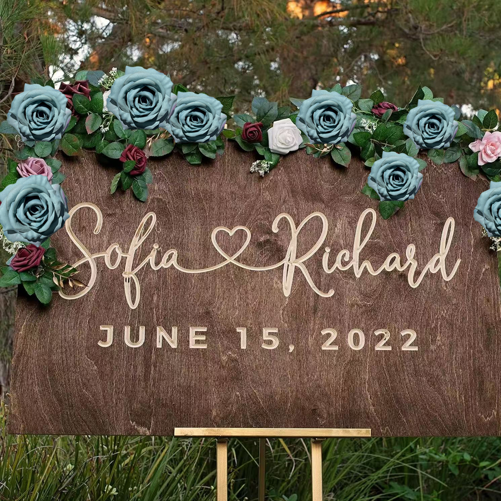 蓝迎宾牌 Artificial Flower Heads