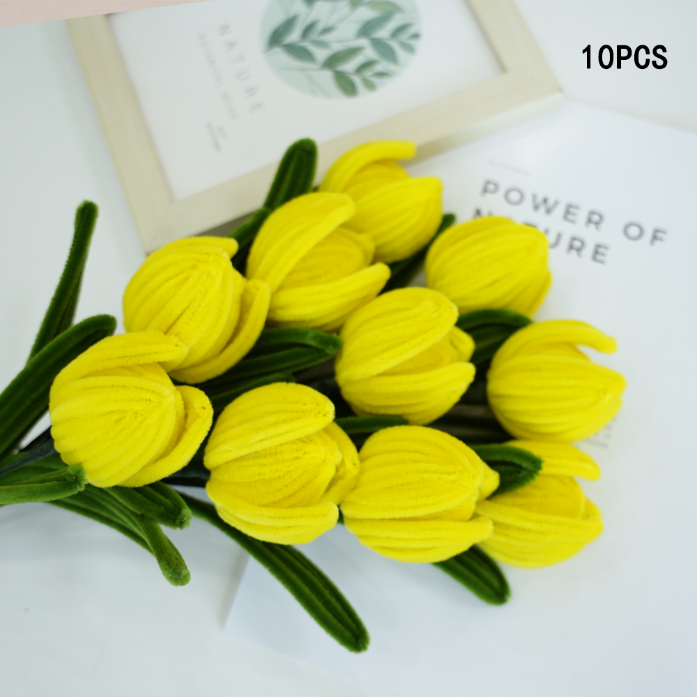 Tulip twist stick flower